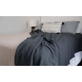 thumbnail image 2 of Cotton Throw Blanket Queen Size Blanket-Soft and Breathable Herringbone Weave Cotton Thermal Bed Blanket 100% Cotton Blanket, Warm Throw Blanket for Bed, Couch, Travel Car & Airplane-90x90 in, Grey, 2 of 12