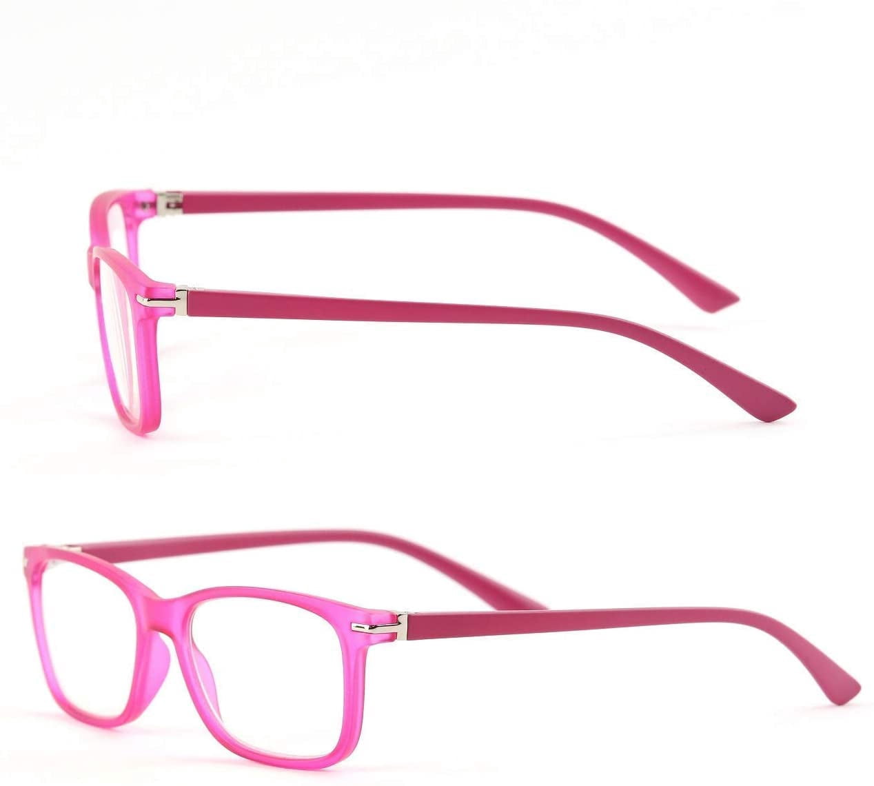 Readerest Blue Light Blocking Reading Glasses Hot Pink 300 Magnification