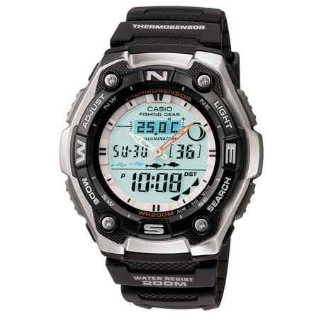 Sports Gear Watch with Fishing Mode and Moon Data