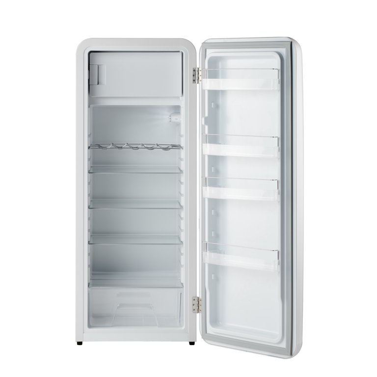 iio 10 Cu. Ft. Retro Refrigerator with Freezerette in Frost
