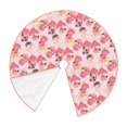 thumbnail image 2 of KLL Summer Flamingo Christmas Tree Skirt 36" ,Party Decorations Farmhouse for Christmas Decorations Holiday Party, 2 of 6