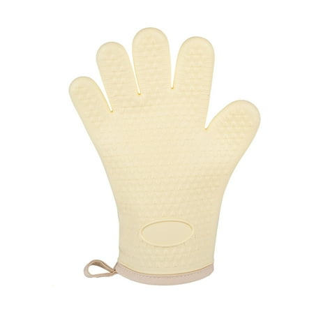 

Oven Hand Socks Clearance! Yuoaen Heat Insulating Gloves Heat Resistants Gloves Silica Gel Kitchen Heat Insulation Oven Gloves Baking High Temperature Resistants Thickened Microwave Oven Gloves