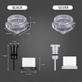 thumbnail image 2 of Pares de tapones antipolvo para teléfono, funda antipolvo para conector USB-C y conector de 3,5 mm, Plug n Protect para Galaxy S10/S9/S8, Huawei P9/P10/P20, Nexus 5X/6P, 2 of 3