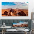 thumbnail image 1 of Monument Valley Aerial Sky View - Landscape Print Wall Artwork, 1 of 3