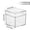 Clear*3, variant on Acrylic Candy Jar with Lid European Design, Versatile Storage Container for Wedding Favors Jewelry Or Snacks, Clear Showcase Box, 1 Acrylic Candy Box