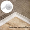 thumbnail image 1 of Cinta de calafateo, cinta de sellado decorativa autoadhesiva de PVC, utilizada para fregadero de cocina, inodoro, baño, bañera, piso, pared, protector blanco Macarena tiras de sellado de cocina, 1 of 8