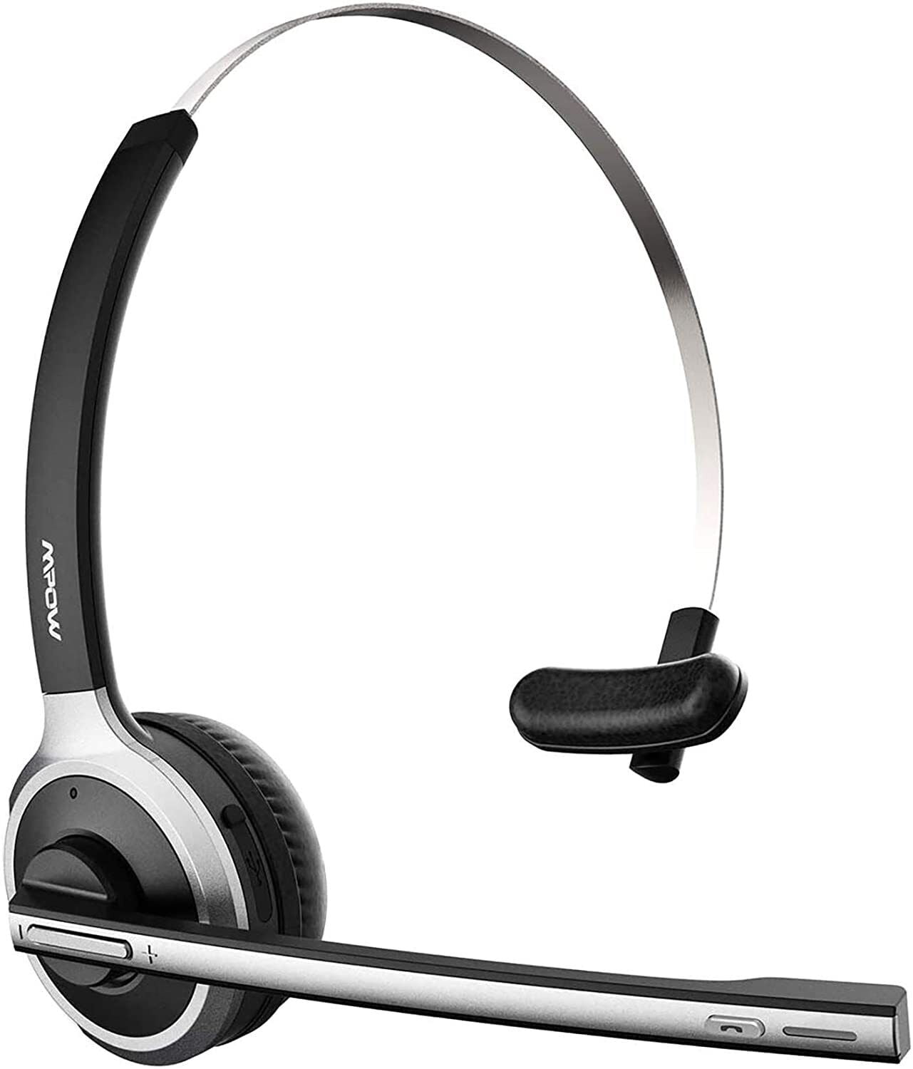 Mpow m5 pro bluetooth headset advanced noise cancelling microphone hotsell