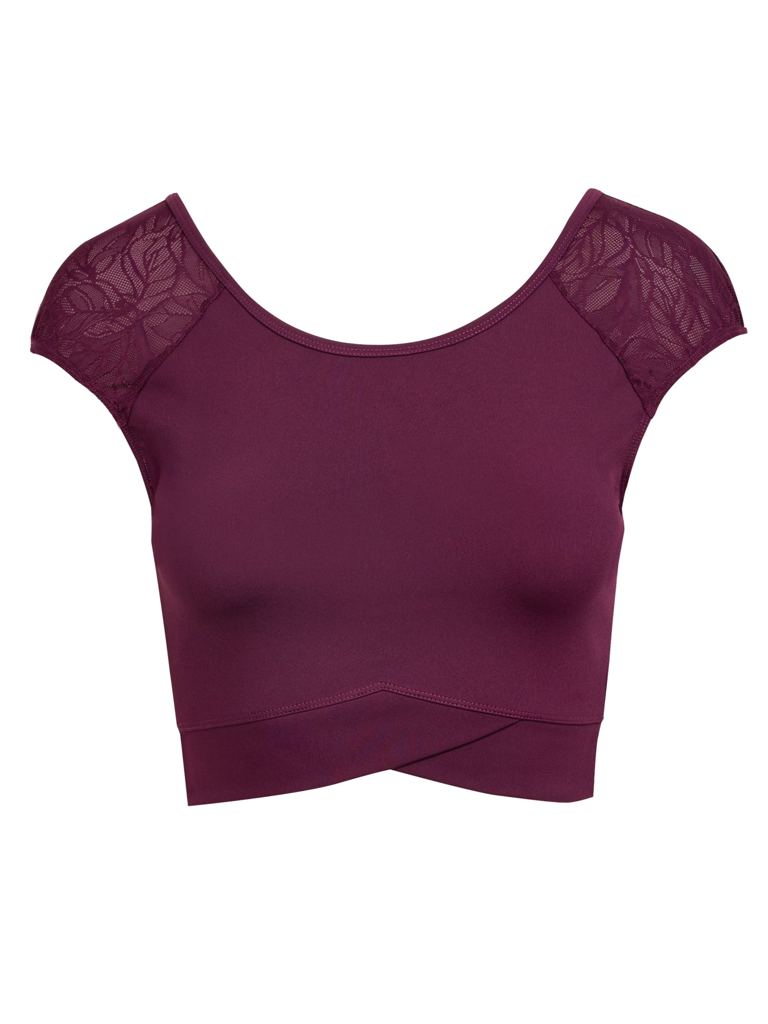 Jessica Simpson Women’s Short Sleeve Lace Tank, Sizes XS-XXXL