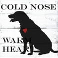 thumbnail image 2 of Seay, Anne 12x12 White Modern Wood Framed Museum Art Print Titled - Cold Nose, 2 of 4