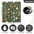 thumbnail image 5 of Yayeee Magnetic Dishwasher Cover for The Front Decoration Home Kitchen Machine Sticker Protector, Green Flowers Pattern, 5 of 6