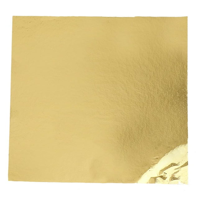 500 piezas hojas de papel de aluminio plateado BLESIY Lámina de papel 14x14 cm