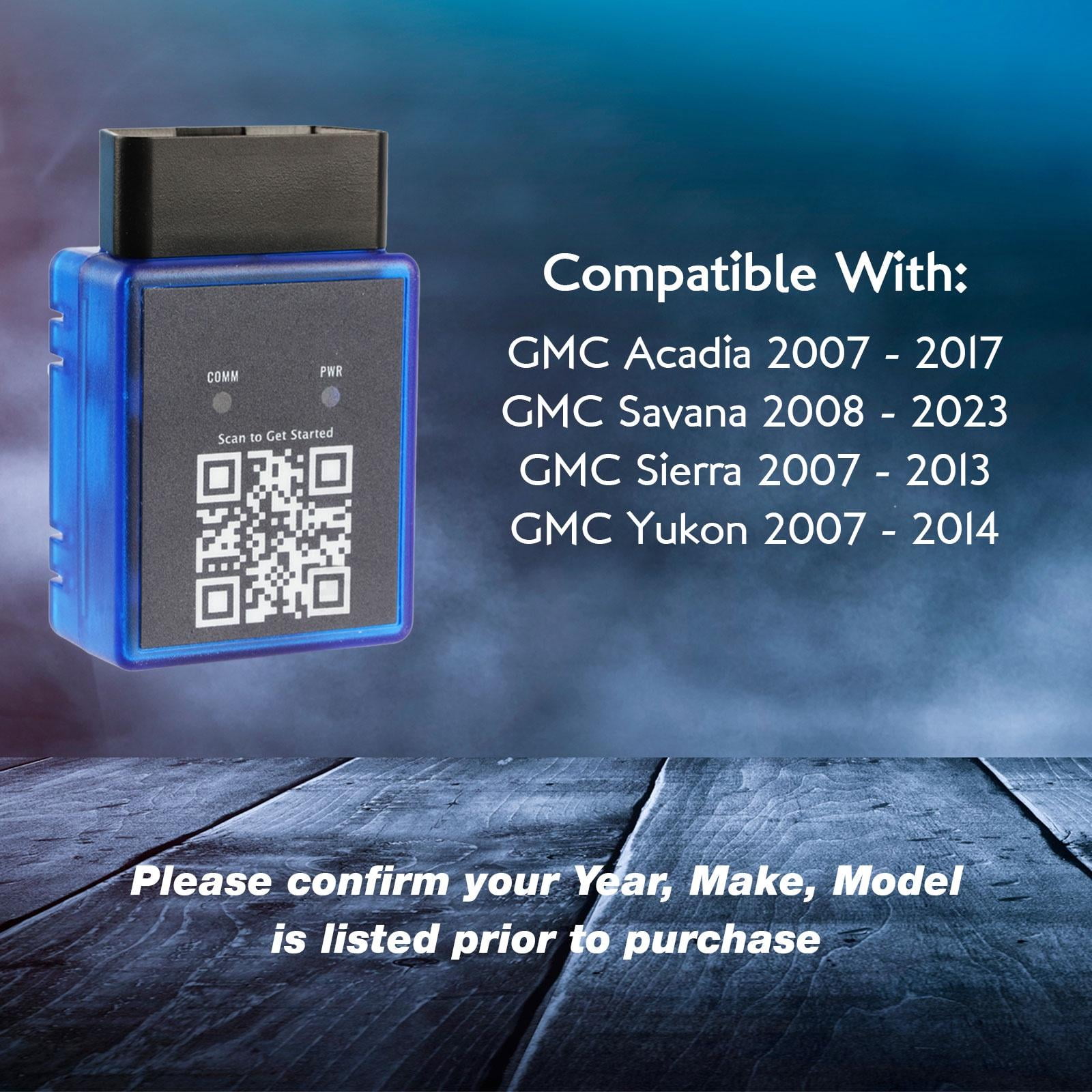 KeylessOption OBD Key Fob DIY Programming Tool for 2007+ GMC cars and SUVs
