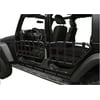 Dirtydog 2007-2017 Fits Jeep Wrangler JKU Tube Door Net 4 Door Black J4TN07OYBK