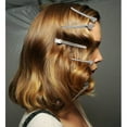 thumbnail image 2 of Dividing Duck Bill Clips for Styling design salon hairdressing tools Metal Rustproof Duckbill Hair Clips Metal Rustproof Alligater clips (SILVER), 2 of 4