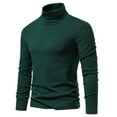 thumbnail image 2 of Clearance under 10.00 LYXSSBYX Mens Shirts Long Sleeve Clearance Men Casual Long Sleeve High Elasticity Turtleneck Bottoms Tops Blouse, 2 of 8