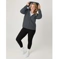 thumbnail image 5 of Hanes EcoSmart Women's Full-Zip Fleece Hoodie, 5 of 6