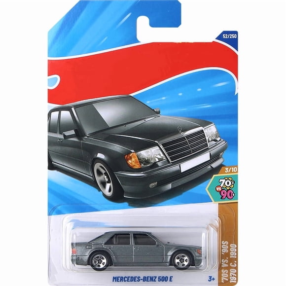 HW 2025 Mercedes Benz 500 E 70s vs. 90s 1970 C. 1990
