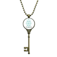 thumbnail image 1 of Llavero Collar Colgante Bandeja Cadena Embellecida Unbranded M, 1 of 3