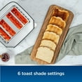 4Slice Toaster, Touch Screen, Stainless Steel, Digital Timer, 6 Shade