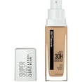 thumbnail image 3 of (2 pack) Maybelline Super Stay Liquid Foundation Makeup, Full Coverage, 128 Warm Nude, 1 fl oz, 3 of 11