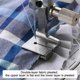 thumbnail image 3 of 2Pcs Piping Sewing Machine Presser Foot, Gathering Pleated/Shirring Presser Foot P5W for Industrial Sewing Machine, 3 of 5