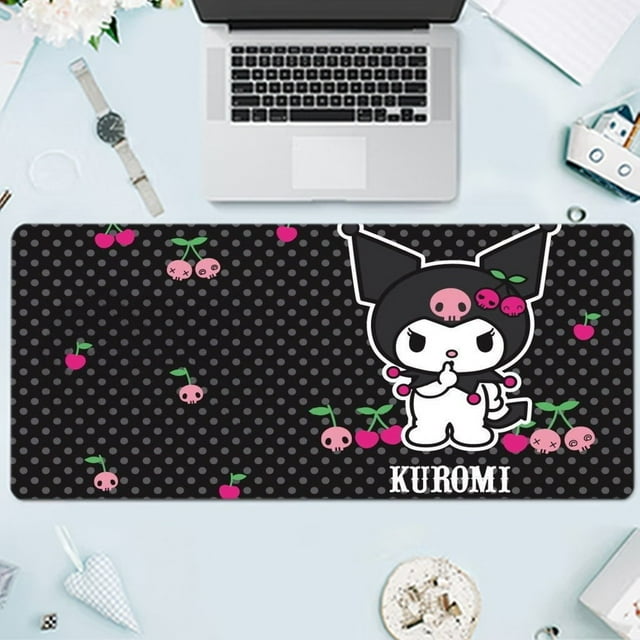 Kuromi Kawaii Mousepad Large Gaming Compute Gamer PC Keyboard Mouse Mat good