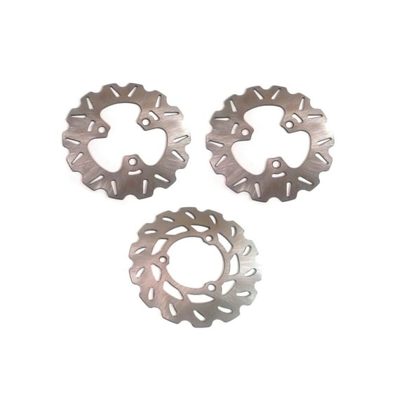 Brake Rotor Set for Honda TRX450R & TRX450ER 2x4 2004-2014, Optimal Braking