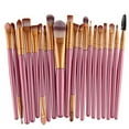 thumbnail image 5 of 20pcs Makeup BRUSHES Kit Set Powder Foundation Eyeshadow Eyeliner Lip Brush NEW … (PURPLE + GOLD), 5 of 9