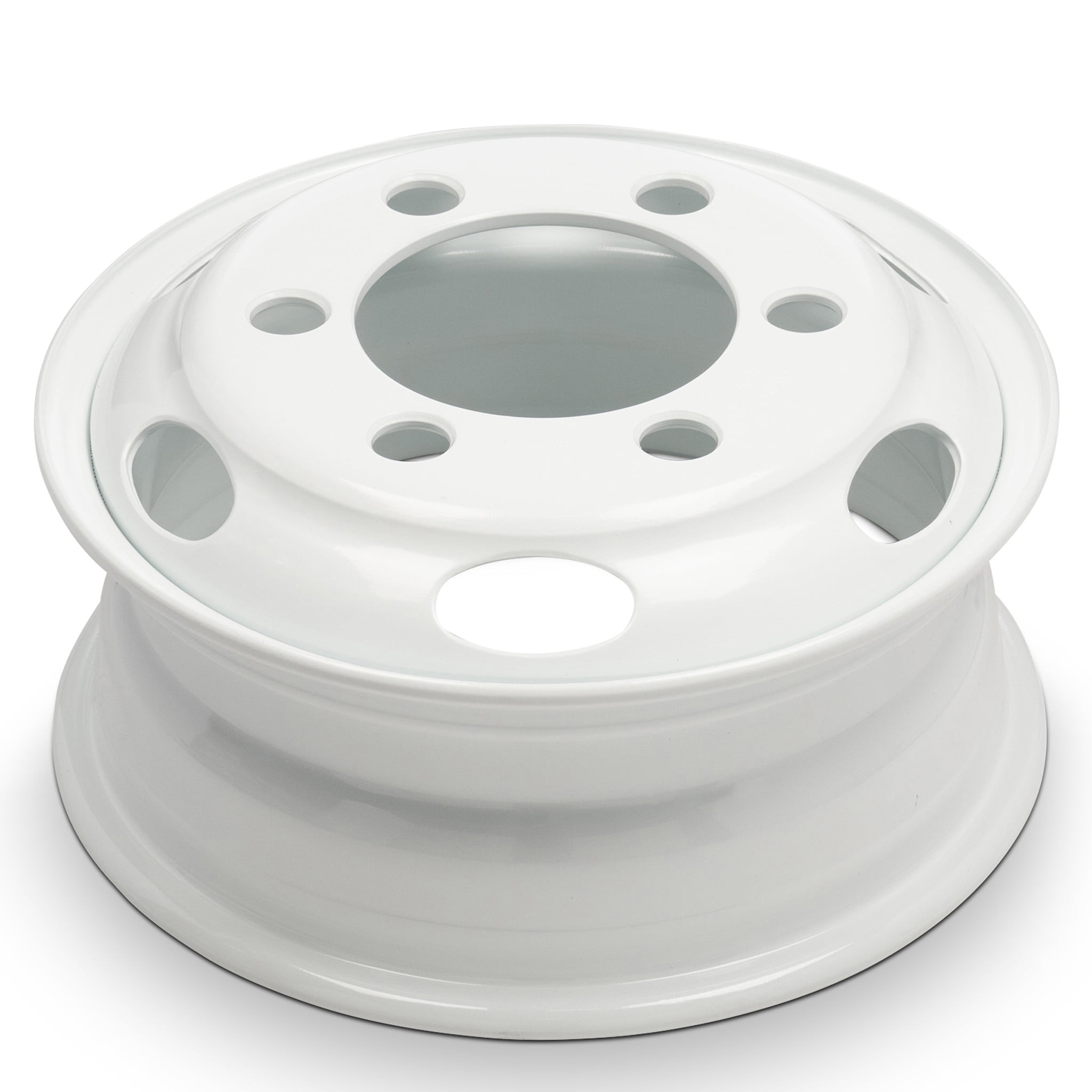 For 1995-2023 Isuzu NPR 16 Inch Painted White Rim - OE Direct Replacement - Road Ready Car Wheel