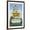 Brown Frame, variant on Art.com Pensacola Beach, Florida Stretched Canvas Print Wall Art by Lantern Press, 12" x 18"