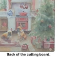 thumbnail image 5 of Carolines Treasures DAC3790LCB 15 x 12 in. Unisex French Bulldog Christmas Cookies Glass Cutting Board, 5 of 5