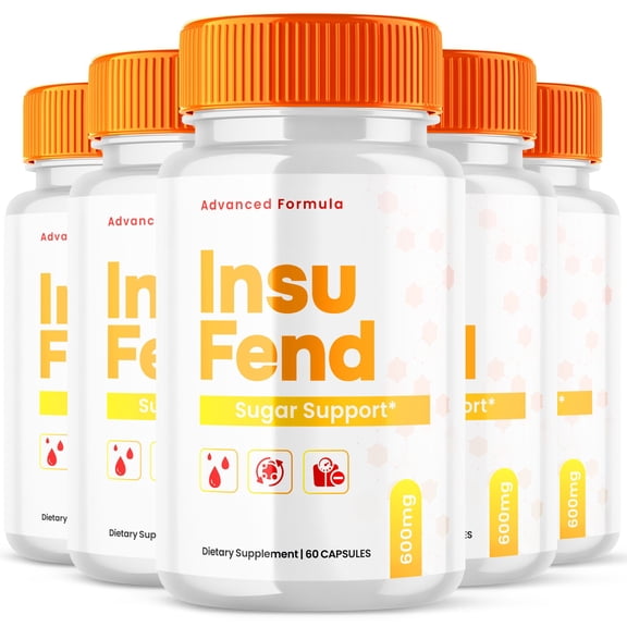 InsuFend Advanced Glycogen Supplement All Natural Circulation Support 300 Capsules