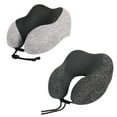 thumbnail image 5 of US 2-4 Pack Memory Foam U-Shaped Travel Pillow Neck Support Head Rest Car Plane, 5 of 8