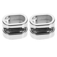 thumbnail image 1 of FESTFENDS 4Ud Soportes Para Barra De Closet De Aleación En Plata Para Uso En Hogar Y, 1 of 8