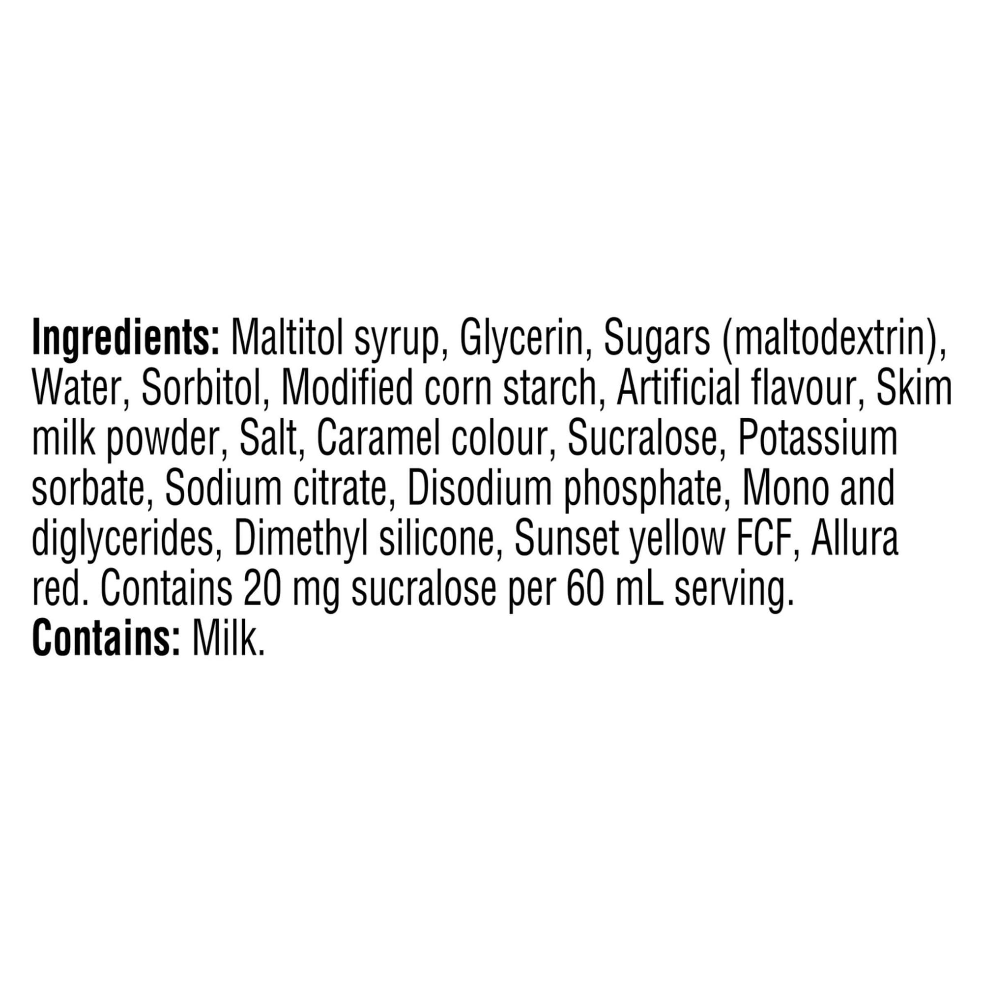 Smucker's Sundae Syrup, Caramel Flavoured Syrup, No Sugar Added, 428mL, 428 mL