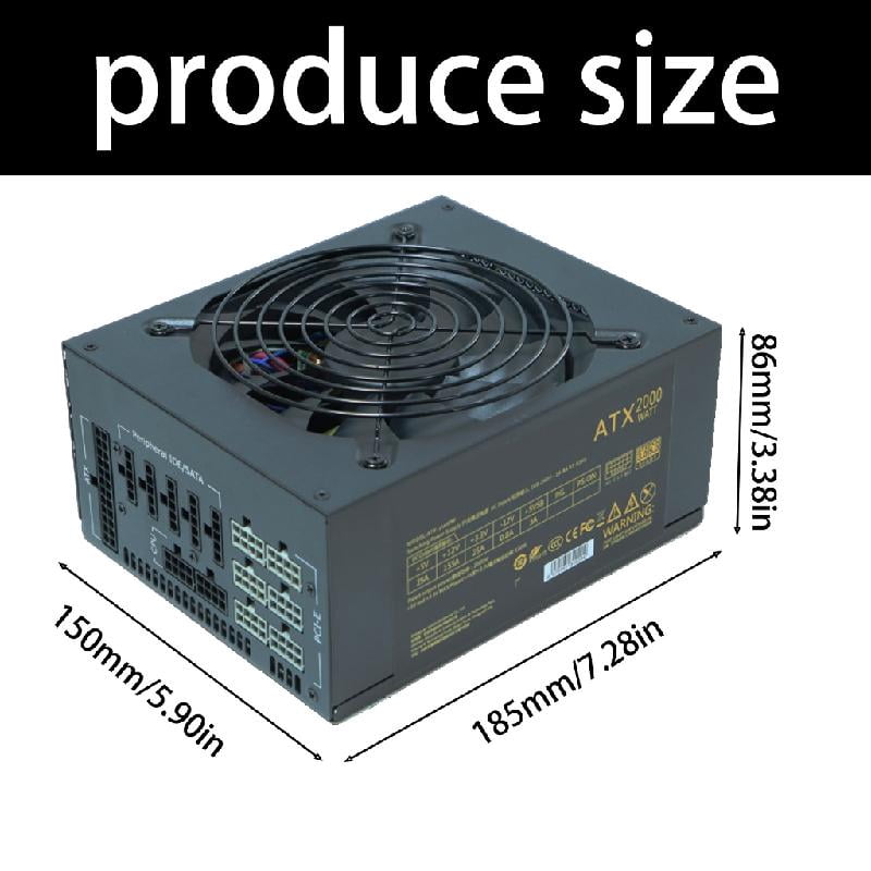 Graphics Card 2000W Mining Power Supply Power Supply PC Desktop Computer Accessories