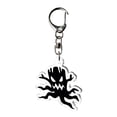 thumbnail image 1 of Dsscvnef Halloween Pumpkin Keychain Bat Wing Acrylic Keyring Cute Cartoon Pendant Handmade for Party Decoration, 1 of 8