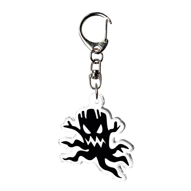 Dsscvnef Halloween Pumpkin Keychain Bat Wing Acrylic Keyring Cute Cartoon Pendant Handmade for Party Decoration