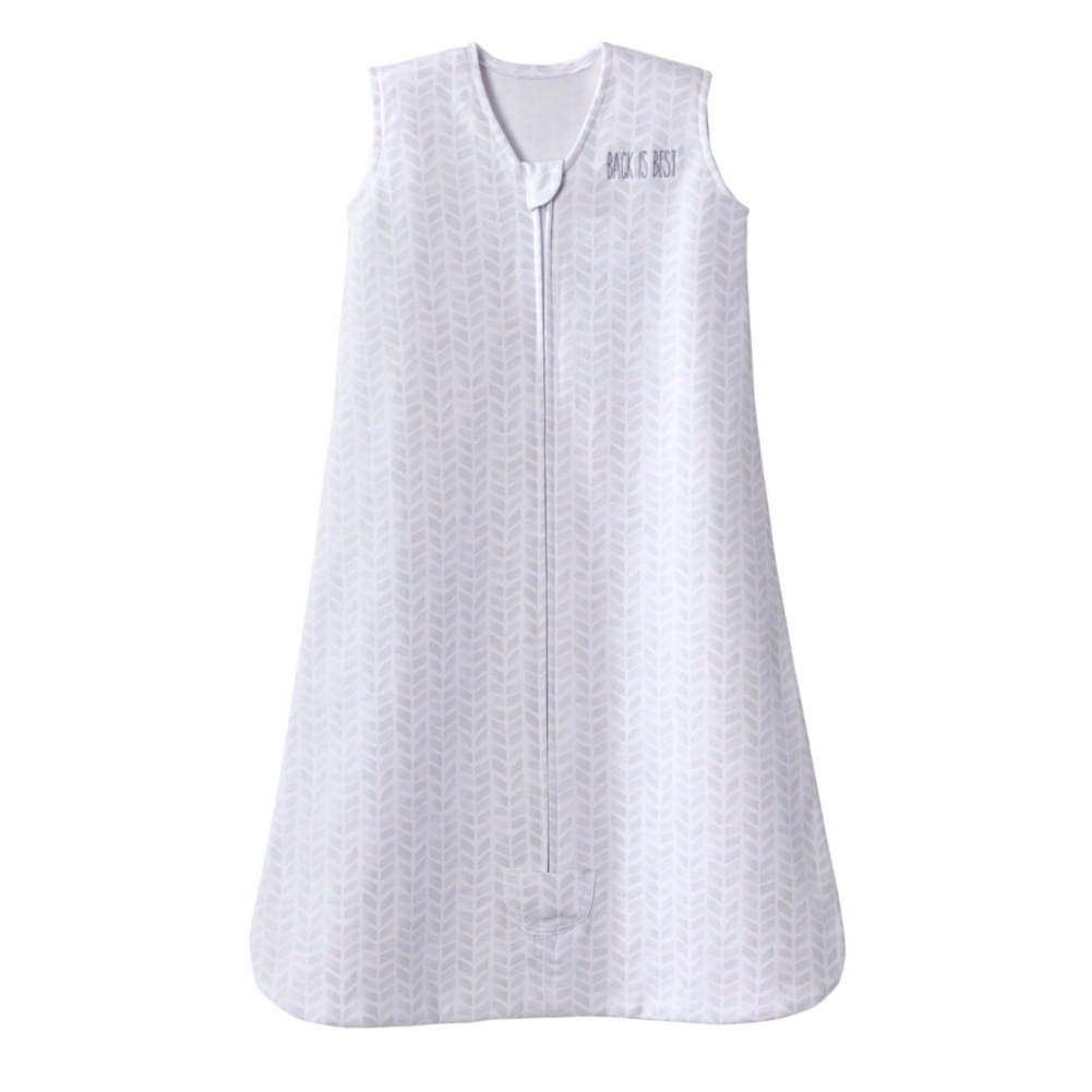 Halo Sleepsack Wearable Blanket Platinum Series Grey Chevron Small