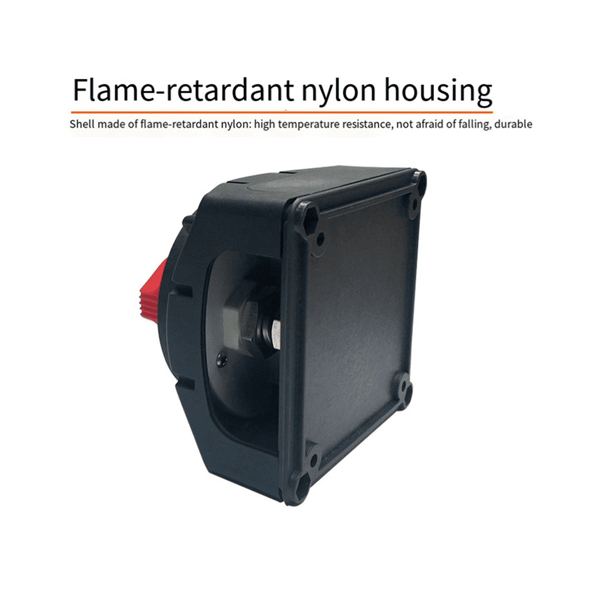 12-48V Current Anti-Leakage Switch Car Modification Battery Disconnect Switch 600A Main Power Switch for Yachts Caravans