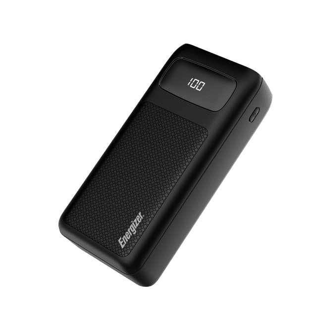 Energizer Banque d'Alimentation 30000mAh - USB-C 30W Sorties Bloc-Piles à Recharge Rapide, USB-A 18W avec 4 Sorties et Écran LCD pour Android/iPhone 15 16 Plus Pro Max/iPad Tablette et etc_UE30063PQ