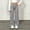 Gray1, variant on Girls Slim Sweatpants Size 5-15 Solid Color Elastic Waist Wide Leg Casual Thin Sports Long Pants Everyday Wear Pink Size 5