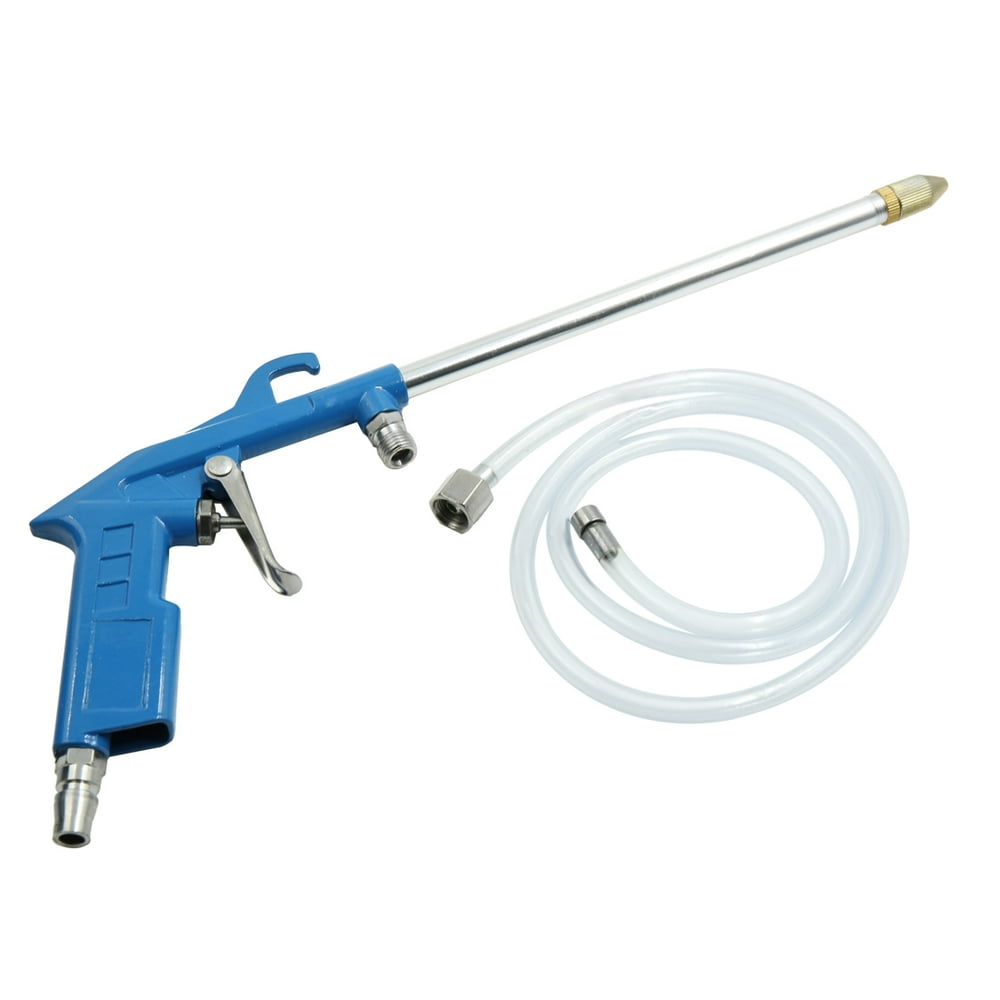 Air Power Engine Cleaner Gun Wash Sprayer Tool with Hose Blue HighPressure Car