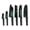 Greenstone, variant on NULAS Knife Set, 6-PC Colorful Kitchen Knife Set, 6 Sharp Kitchen Knives with Covers for Cooking, Cutting, Greenstone