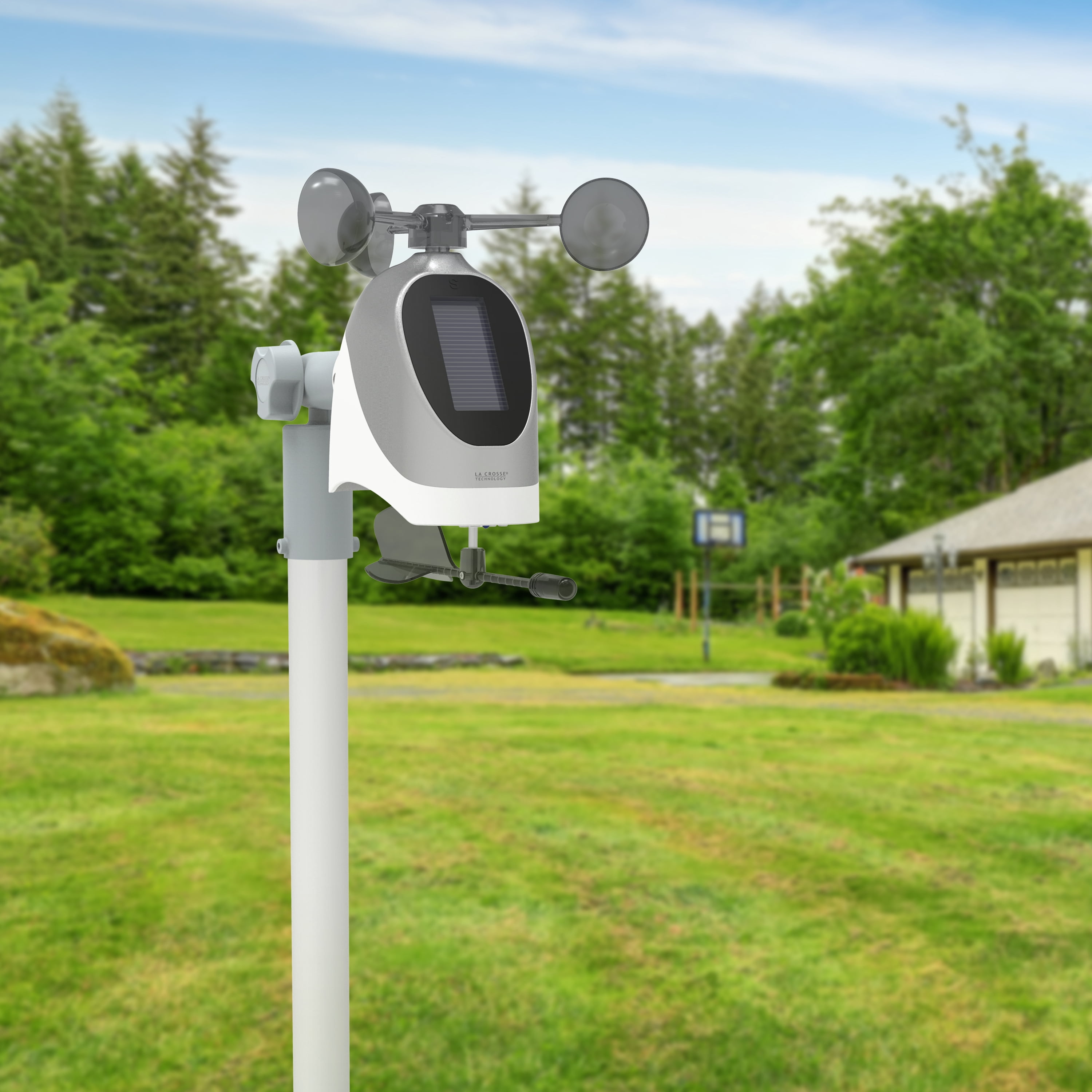 La Crosse Technology Wireless Weather Station with Temperature, Wind, and Humidity, S81120-INT