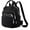 Black, variant on JennyShop Lightweight Top Handle Satchel, High Quality Small Backpack for Women Casual Quilted Square Bag Waterproof Multi Pockets Daypack