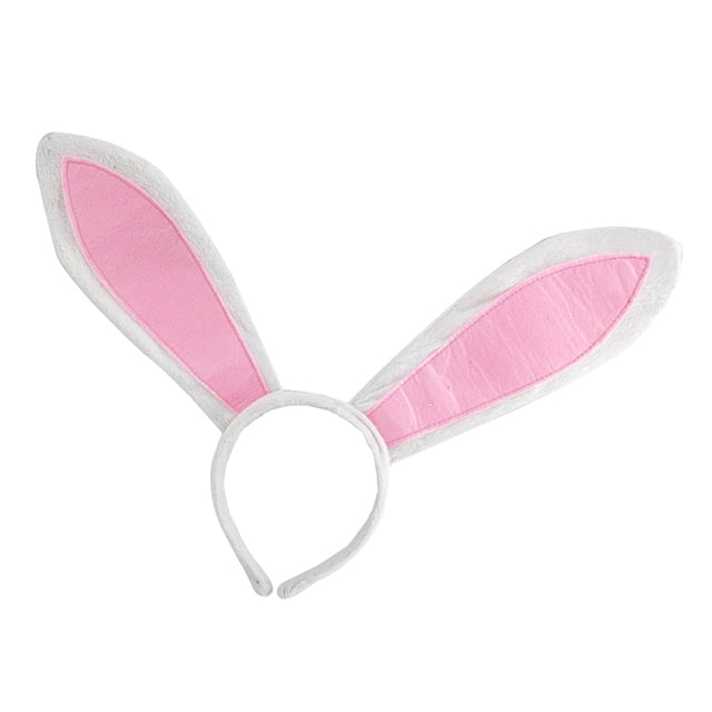Toystoory Diadema con orejas de conejo de Pascua bonita, diadema de felpa, vestido, disfraz, diadema con orejas de conejo, fiesta, Pascua, decoraciones de Kits de decoración para fiestas No.01 Toystoory HA003730-01