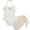 j-White54, variant on LIIPEE Girls Swimsuit Sets Casual Summer Solid Color Ribbed Floral Decoration Halter Neck Adjustable Strap One-Piece Swimsuits Wrap Skirt 2 Piece Set Kids Beach Cute Swimsuits,White,13-14 Years