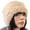 Beige, variant on CoCopeaunt Women Cute Fuzzy Bucket Hat Fluffy Winter Cozy Wool Girls Students Fisherman Cap