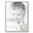 thumbnail image 2 of ArtToFrames 20x27 CM / 7.87x10.63 INCH White Picture Frame, This 0.81 Inch  Wood Poster Frame is Clear Maple (CMWOM-4113), 2 of 8